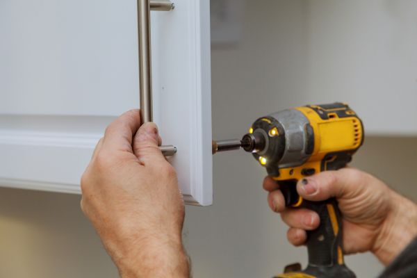 Cabinet Knob Installation in Sioux Falls