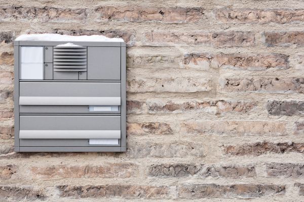 Wall Mailbox Installation in Sioux Falls