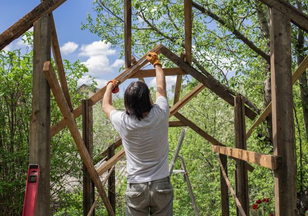Wood Pergola Repair in Sioux Falls